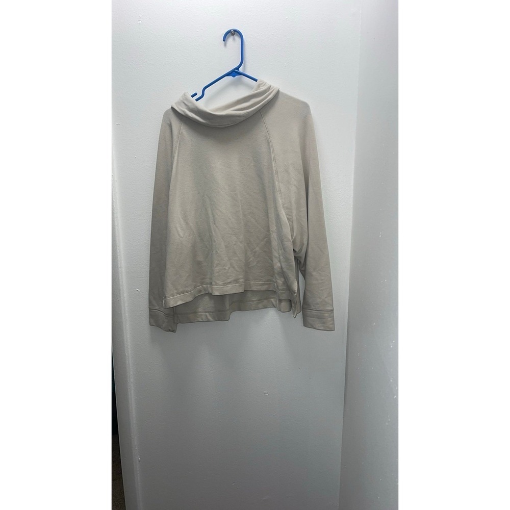Old Navy Cream Cowl Neck Sweater with Relaxed Fit